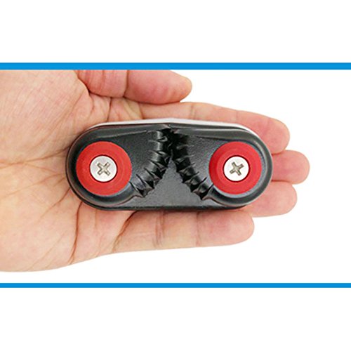 DECDEAL 2 PCS Kayak Cam Cleat Canoa Barco Barco À Vela Canoas de Alumínio Bote Clut Fast Entry Kayak