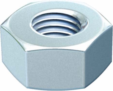 Écrou hexagonal standard en acier pour fixations et assemblages mécaniques fiables