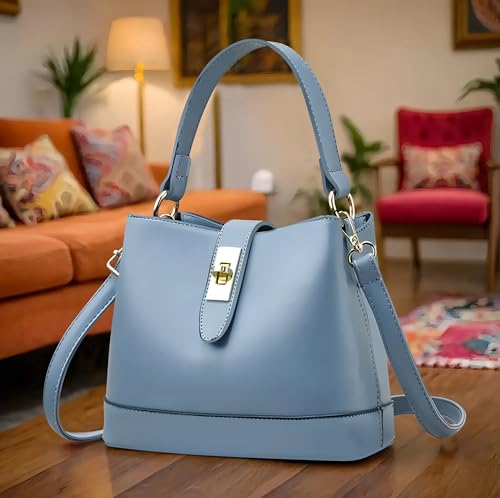 Image of ADISA Women's Girls Bucket Cross Body Bag with Sling (SL5139)