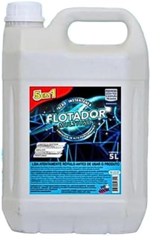 Flotador 5L Multiuso Limpa Pisos Vidros Estofados Tenis Sofa Pane...