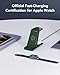HATALKIN 3 in 1 Wireless Charging Station Compatible for Apple Products Multiple Devices Charger for Apple Watch Ultra 11 10 9 8 7 SE AirPods Pro iPhone 17 16 15 14 13 Pro Max/X/XS Fast Charger Stand