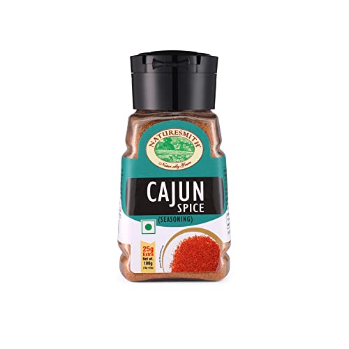 Image of NATURESMITH CAJUN SPICE SEASONING-75g & NATURESMITH SPANISH PAPRIKA POWDER-60g || READY TO USE SPRINKLER JAR COMBO ||