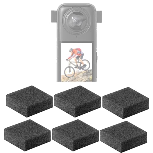 ZLYLVRC Mic Wind Muff Compatible for Insta360 X4/X3 Camera Mic Windscreen Wind Cover Outdoor Wind Filter for Insta360 X3 X4 Mic Outdoor Windshield