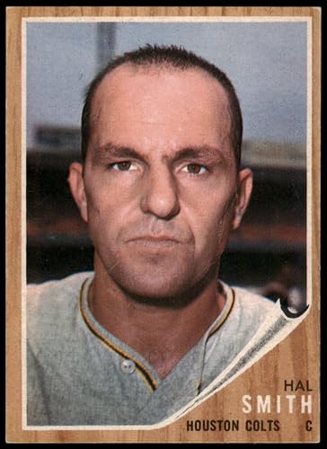 1962 Topps #492 Hal W. Smith Houston Colt 45s (Baseball Card) EX Colt 45s