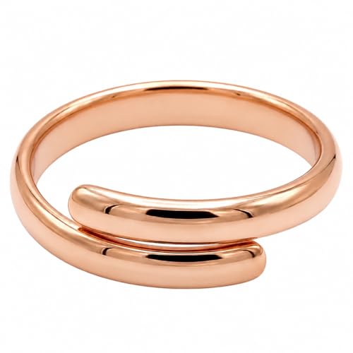 Copper Ring for Men and Women, Adjustable Wrap Style, Therapeutic Compression for Joint Health, Improves Circulation