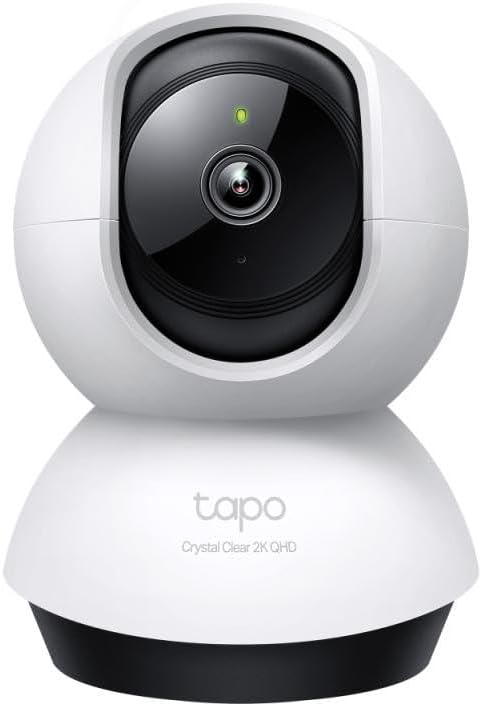 Tapo C220 – IA Cámara Vigilancia 360°, 2K 4MP QHD, Inteligente de IA, Visión Nocturna, Audio Bidireccional, Detección Movimiento, Admite Tarjeta SD 512G, Control Remoto, Fácil configuración 3