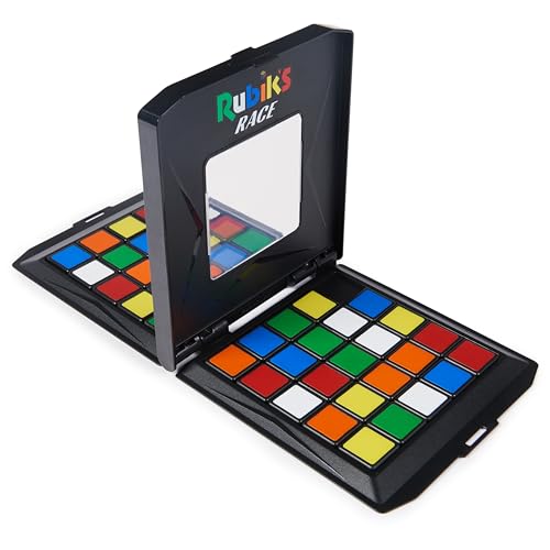 Image of Rubik's Cube, Rubik's Race, Ace Edition, Classic Fast-Paced Puzzle Strategy Sequence Board Game, Problem-Solving Brain Teaser, Color-Matching Game, 2 Players, for Adults, Teens, Kids Ages 7 & Up