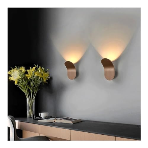 Lampade da Parete per Camera da Letto, Hotel Project, lampade da Comodino da 6W Bianche per Balcone, corridoio, Scale, Soluzione di Illuminazione Elegante
