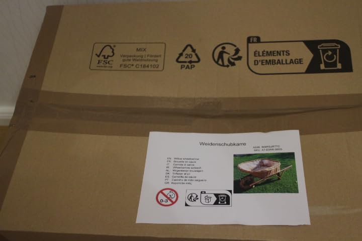Handgeflochtener Weidenkorb Zum Bepflanzen – 8 Verschiedene Motive (Traktor, Motorrad, Etc.), Mit Folie Ausgekleidet, Für Garten Und Haus