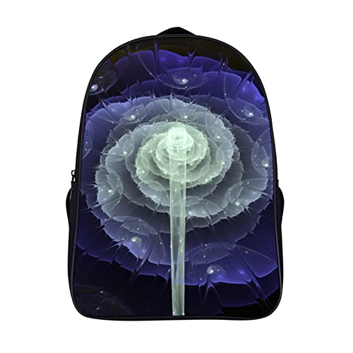Sac d'école bleu pour ados parfait pour le voyage et le sport