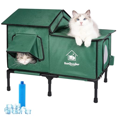 Kattenhuisjes voor buiten maken met bouwtekening in pdf