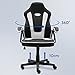 play haha. Silla de Oficina giratoria, Estilo Carreras, giratoria, ergonómica, con Soporte...