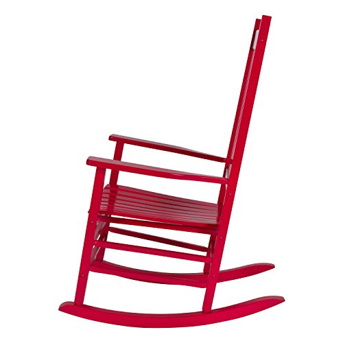 Shine Company Vermont Porch Rocker, Chili Pepper Shine Company Vermont Porch Rocker, Chili Pepper