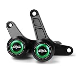 Mokiton Motorcycle Frame Sliders Crash Bar Protector Compatible with Ninja 1100SX ABS/SE 2025 | No Cut Kits Falling Protection Ninja1100SX Ninja1100 SX Accessories (Green)