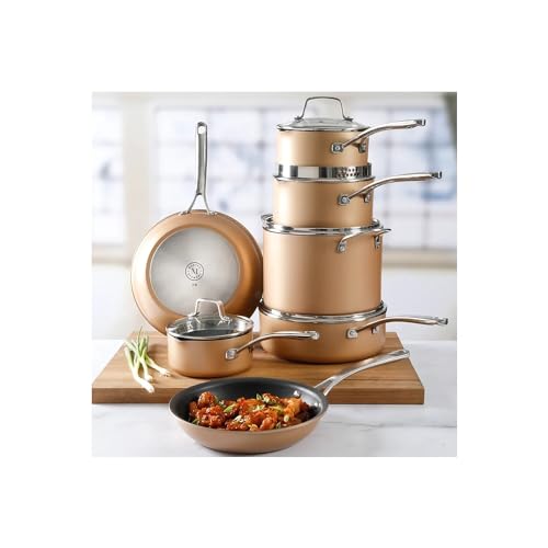 Martha-Stewart-12-Piece-Heavy-Gauge-Aluminum-Hard-Anodized-Premium-Nonstick-Cookware-Set-Induction-Safe-Copper-wBlack-Interior