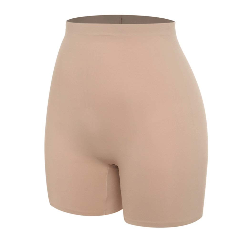 Bragas Moldeadoras con Control de Barriga para Mujer, Pantalones de Seguridad antirozaduras Debajo de la Falda, Pantalones Cortos Invisibles para Mujer sin Costuras