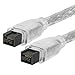 9 PIN/ 9PIN BETA FireWire 800 FireWire 800 Cable 15ft Clear