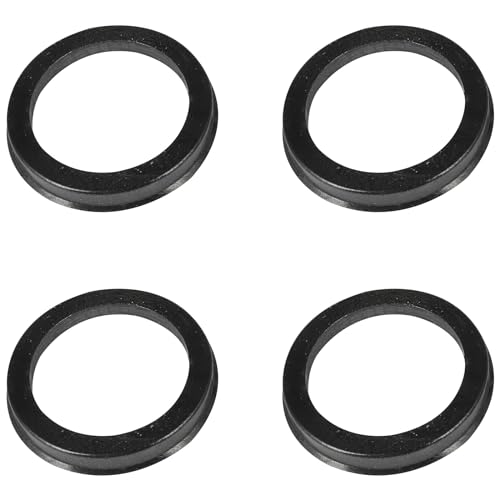 Ineedup Wheel Hub Centric Rings Ring 4PCS 73mm to 56.15mm 73 OD 56.15 ID black Plastic Hubrings