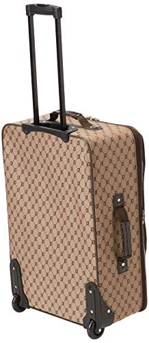 American Flyer Luggage Signature 4 Piece Set, Brown, One Size #TOP1