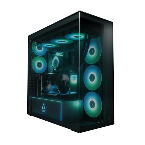 ARCTIC Xtender VG (Black) mit vertikaler GPU-Anbringung - PC-Gehäuse