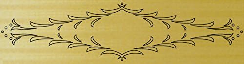 CMT RCS-404 Florentine Rail Template for Router Carver System
