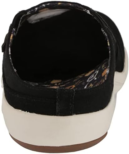 REVITALIGN Women's Siesta Nuevo Suede Mule, Black, 7 Wide | Image 2