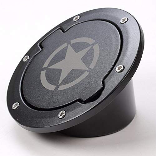 Tapa de tanque de gas con diseño de estrellas para renovar el estilo de tu Jeep JK 4