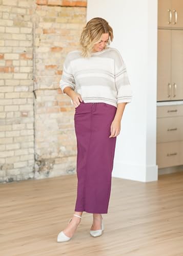 Inherit Stella Skirt Stretchy True Fit Skirts for Women - Sizes 2-24 - Mutiple Lengths3