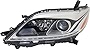 Evan Fischer Headlight Assembly Compatible with 2015-2019 Toyota Sienna Halogen XLE/Limited Models with LED DRL Driver Side