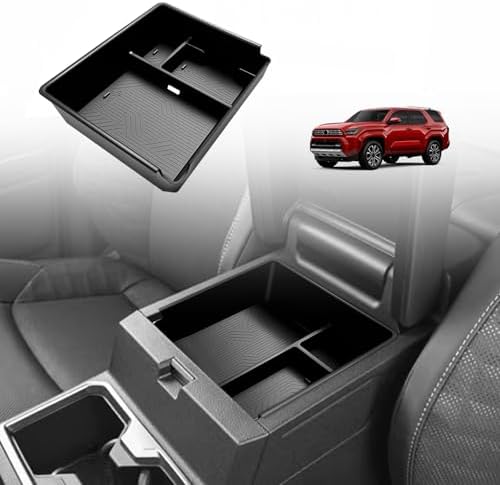 Muslogy Center Console Organizer for 2025 2026 Toyota 4Runner Accessories