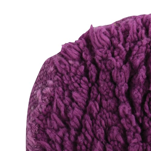 MSV WC-Waschbeckenmatte 45x35cm in violett, Plastik, 12 cm cm