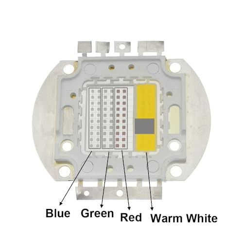 LED COB RGBW 100W con mezcla 4 en 1 para una iluminación exterior sin sombras y ultra brillante 5