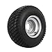 Bestauto Golf Cart Tires 18X9.5-8 Go Kart 4 Ply Tires Rim Wheel Assembly 1040LB Capacity Golf Cart Wheels and Golf Cart Tires Combo, Sets of Two
