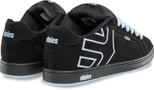 Image of Etnies Men's Fader Black /Light Blue, 5 Medium