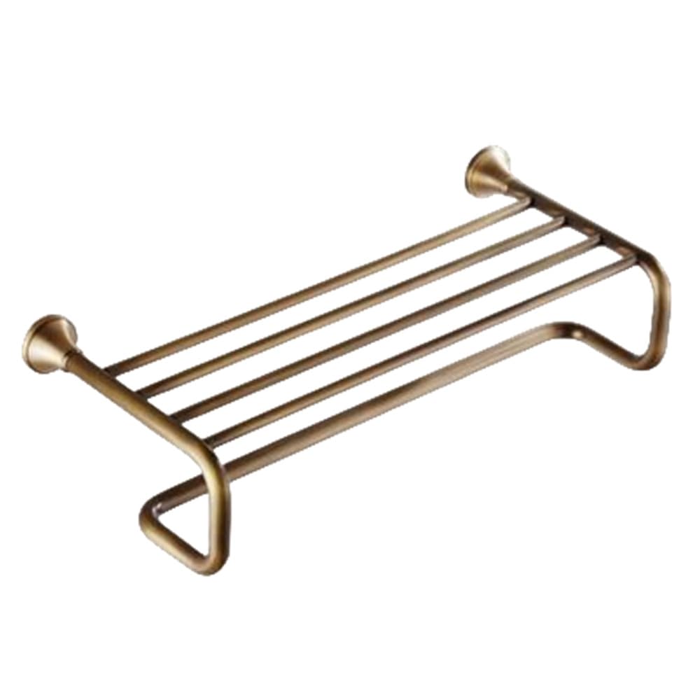 Accesorios de baño de Cristal de latón Pulido Dorado, Juego de Accesorios para baño, toallero, Barra de Toalla, Soporte de Papel, jabonera, Solo toallero