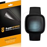 Supershieldz (6 Pack) Designed for Fitbit Versa 3 and Fitbit Sense Screen Protector, (Full Coverage...