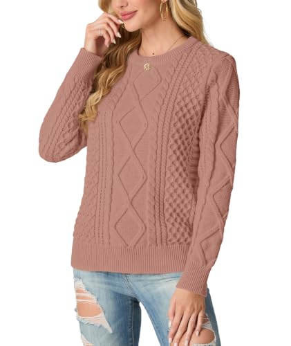 Image of GRECERELLE 2026 Womens Fall Winter Long Sleeve Casual Pullover Sweater Tops