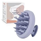 AIMIKE Kopfhaut Massagebürste Shampoo Bürste--100% Silikon, Silikon Scalp Massager für Peeling und stimulieren das Haarwachstum, Kopfmassage Shampoo Haarbürste[Nass & Trocken], Blau