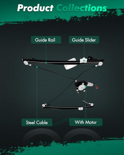 Image of SCITOO Power Window Regulator with Motor for Chrysler for Town & Country