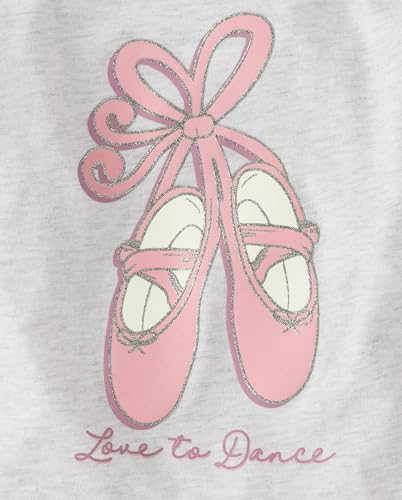 Image of The Children's Place Girls and Toddler Long Sleeve Everyday Casual Knit Shirt