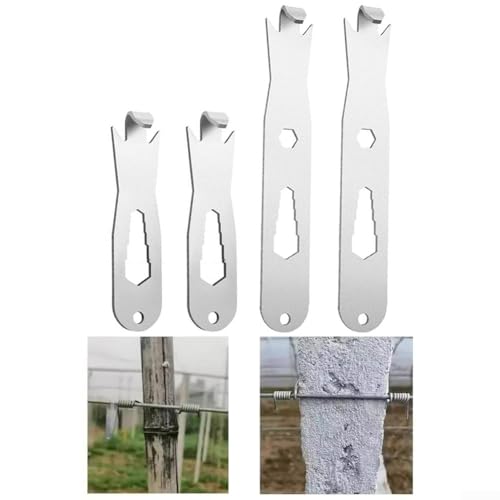 Herramienta de bobinadora de alambre para torcer y atar alambre de hierro y alambre trenzado eléctrico, adecuado para fijación de columnas de cemento con construcción fuerte y ligera (B)