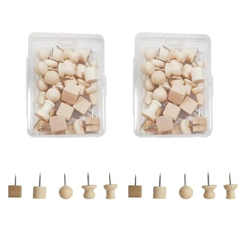 ピン,ピンでは、残ピン,ピア事務所の学習固定押しピン、ピン,ピン木製のピン、木製パターンのピン、ピン,ピンで,ピン、ポスター、写真事務用品、装飾で大容量の収納ボックス、5種類の30ピア事務所の学習固定ベルト保管ボックス、天然の木地図写真の掲示板十字キャップ