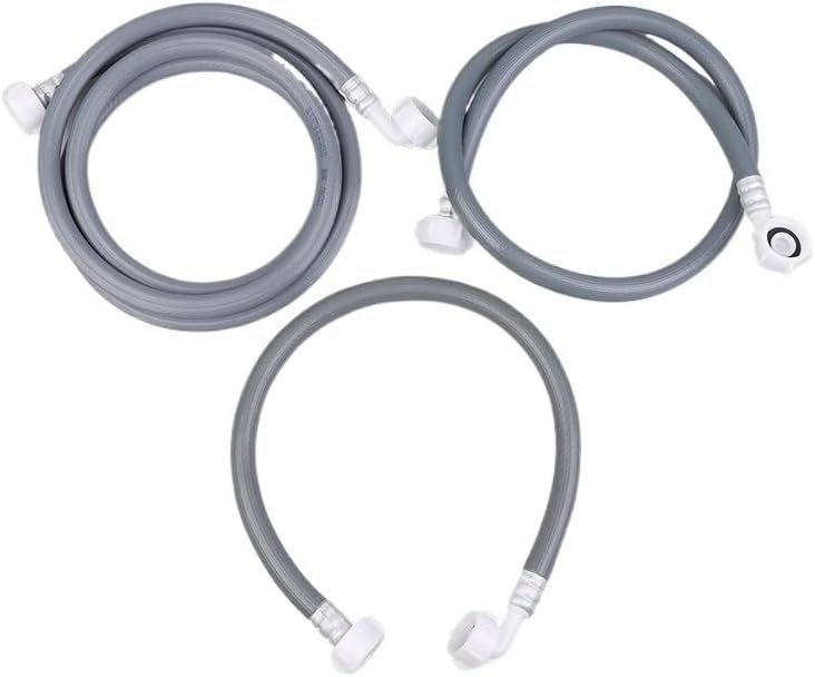3/4"Washing Machine Dishwasher Inlet Pipe Water Feed Fill Hose With 90 Degree Bend Water Inlet Connection Replacement Water Pipe(200CM)