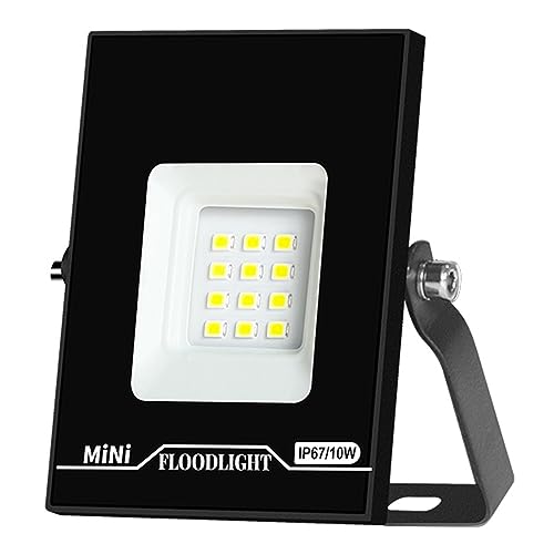 Éclairage extérieur projecteur jardin DELURA 10W LED étanche IP67 pour mur et paysage