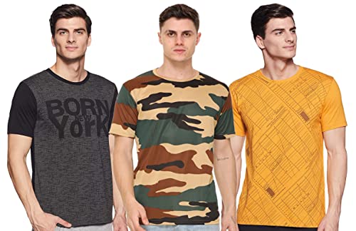 Image of SHAUN Men T-Shirt(104MTC3 $P Pack of 3)