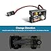 Jeukwud Mini Gyro Module for RC Cars Drift Drive, Automatic Stability Control Gyro Sensitivity R484 Mini RC Car Gyro Stabilizer 4-6V Analog SMM System for WPL D12
