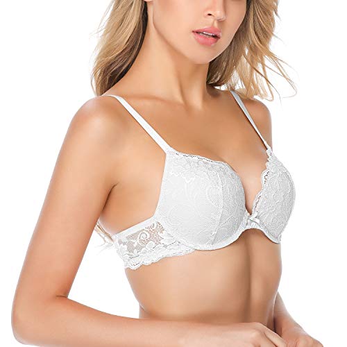 Wingslove-Damen-Push-Up-BH-mit-floraler-Spitze-gepolsterter-Buegel-BH-Komfort-BH