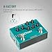 SONICAKE Bass Pedal with Overdrive Analog Preamp Compression Effects Pedal and 3-Band EQ Via Pre/Post Selection with XLR Output - B Factory