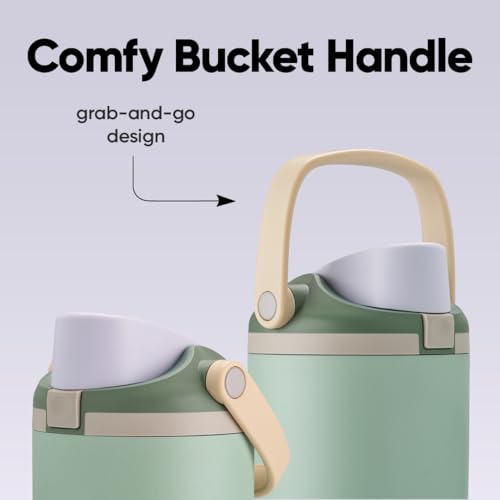 Image of Owala FreeSip Sway - Stainless Steel - 40-oz. - Green (Eucalyptus)