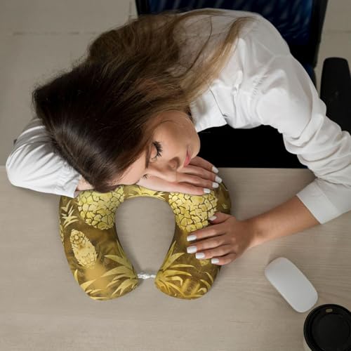 Almohada de Viaje de Espuma Viscoelástica Negra miniatura 7